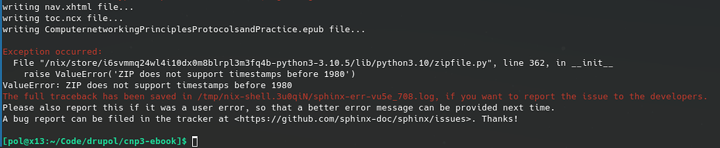 Using pip in a nix-shell: SOURCE_DATE_EPOCH not helping - Help - NixOS ...