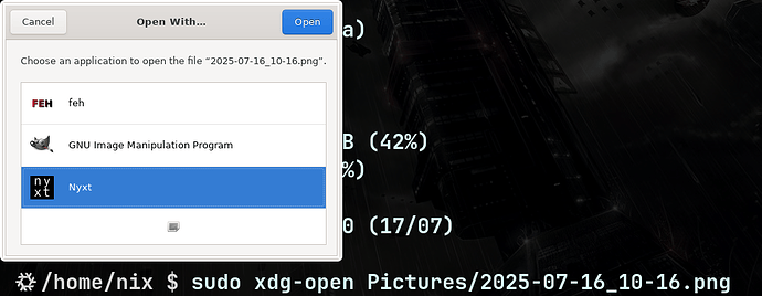 xdg-open