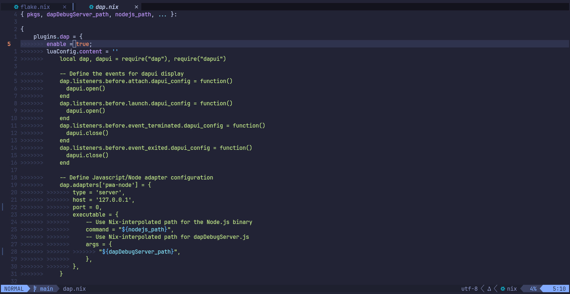 vimPlugin for javaScript debugging. vscode-js-debug and nvim-dap-vscode ...